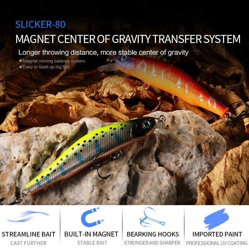8.0cm / 3.15in Artificial Minnow Bait