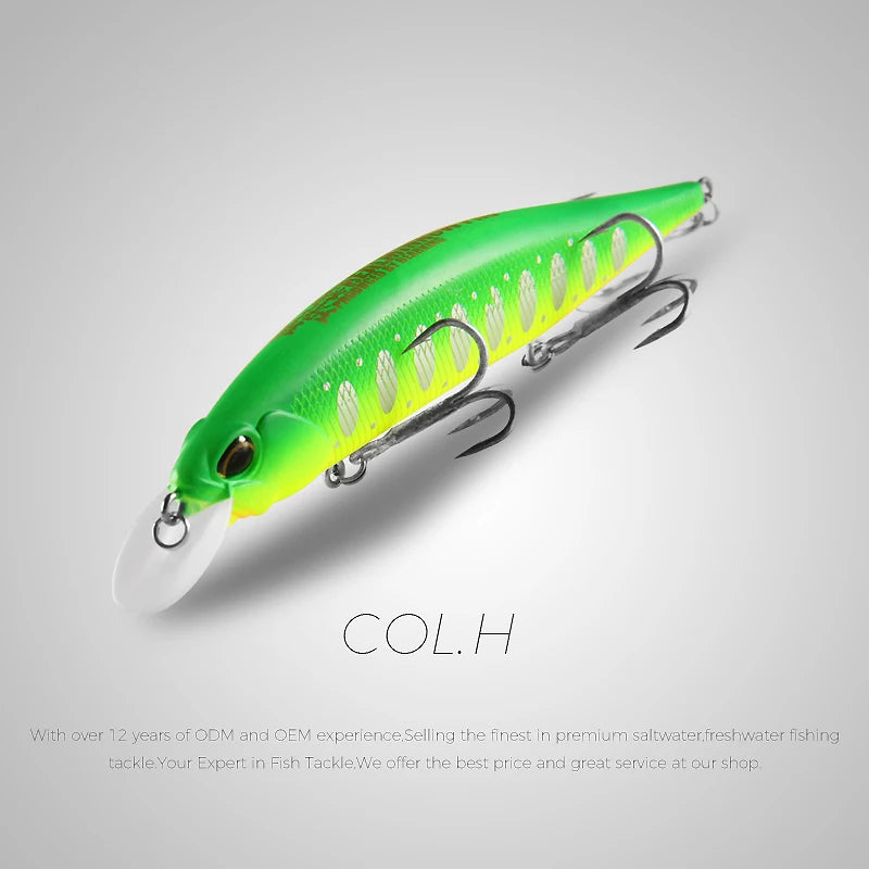12cm 18g / 4.72in 0.63oz Jerkbait for Bass & Pike