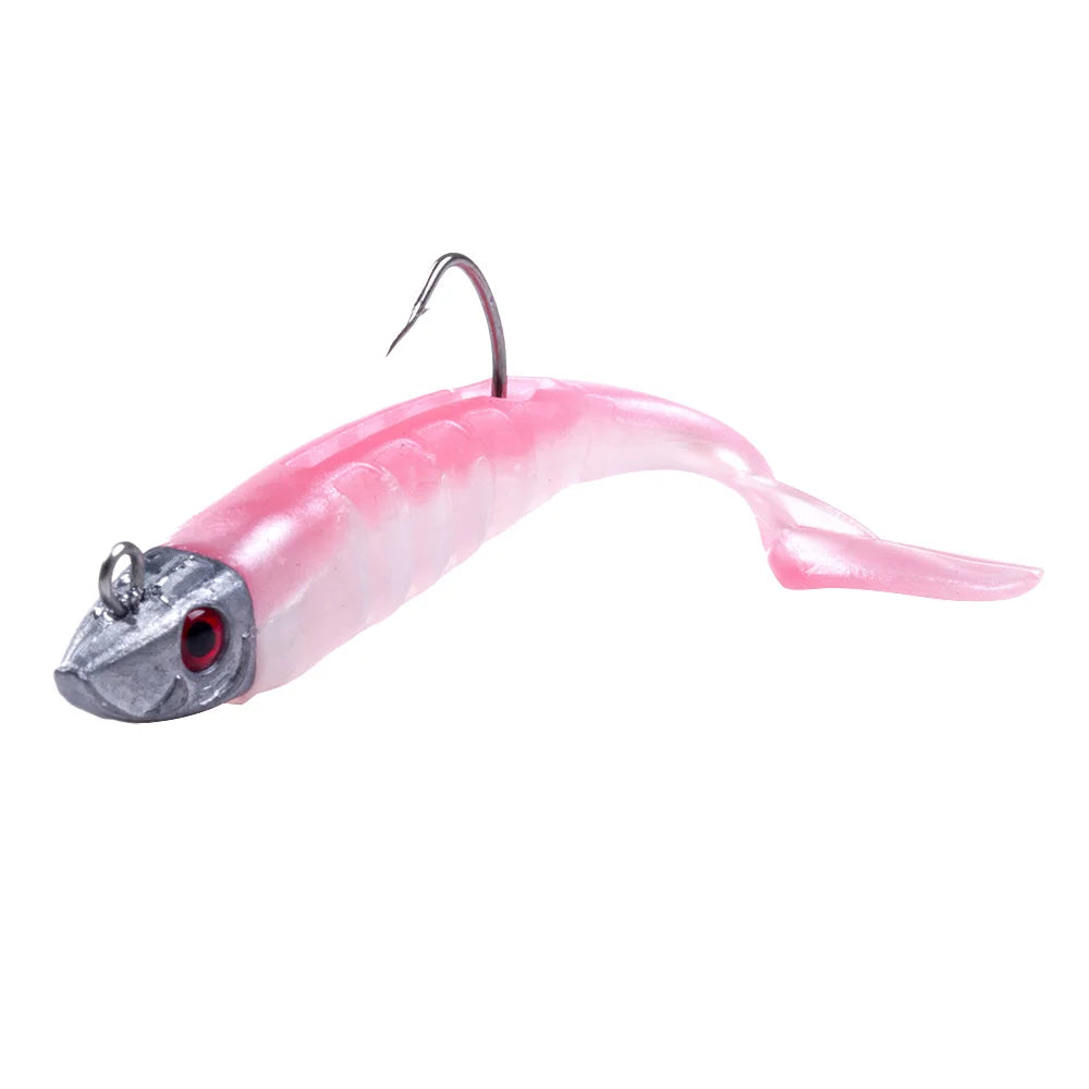 HENGJIA Jigging Head Soft Silicone Bait