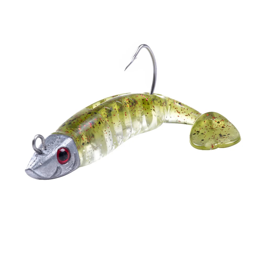 HENGJIA Jigging Head Soft Silicone Bait