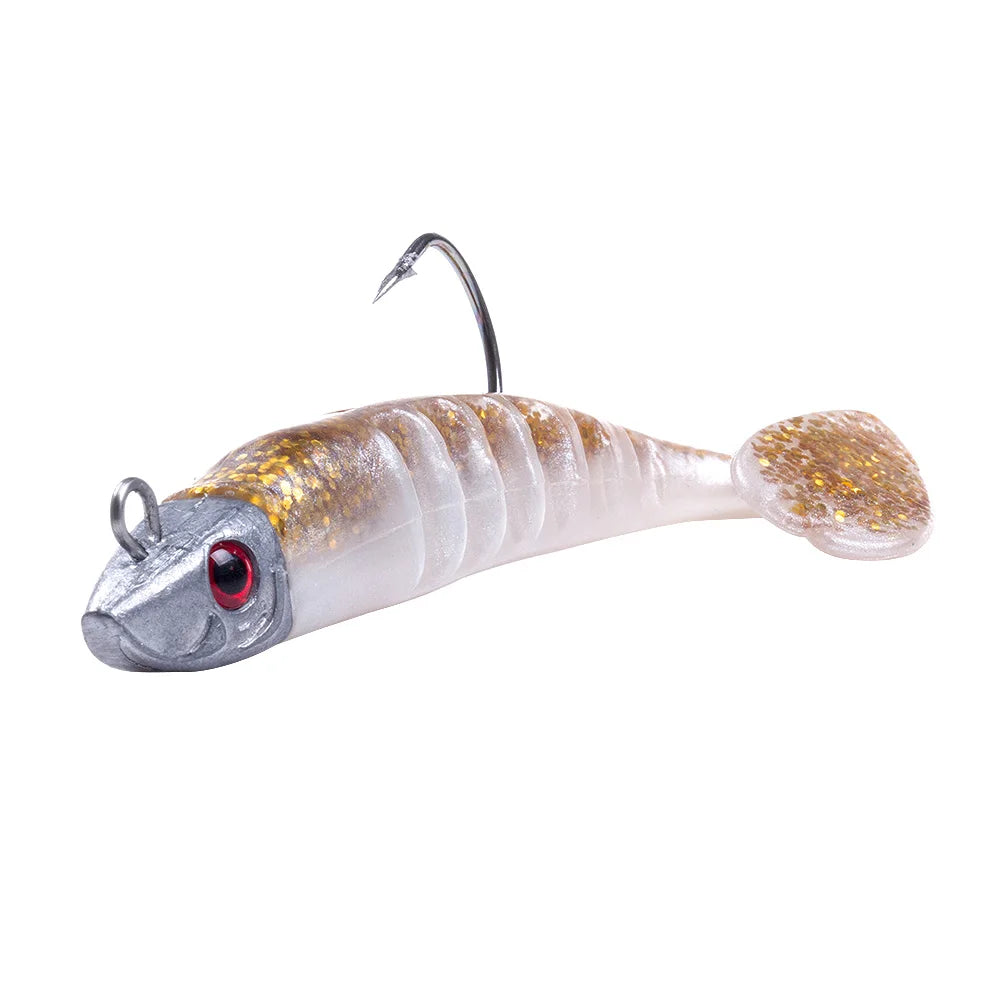 HENGJIA Jigging Head Soft Silicone Bait