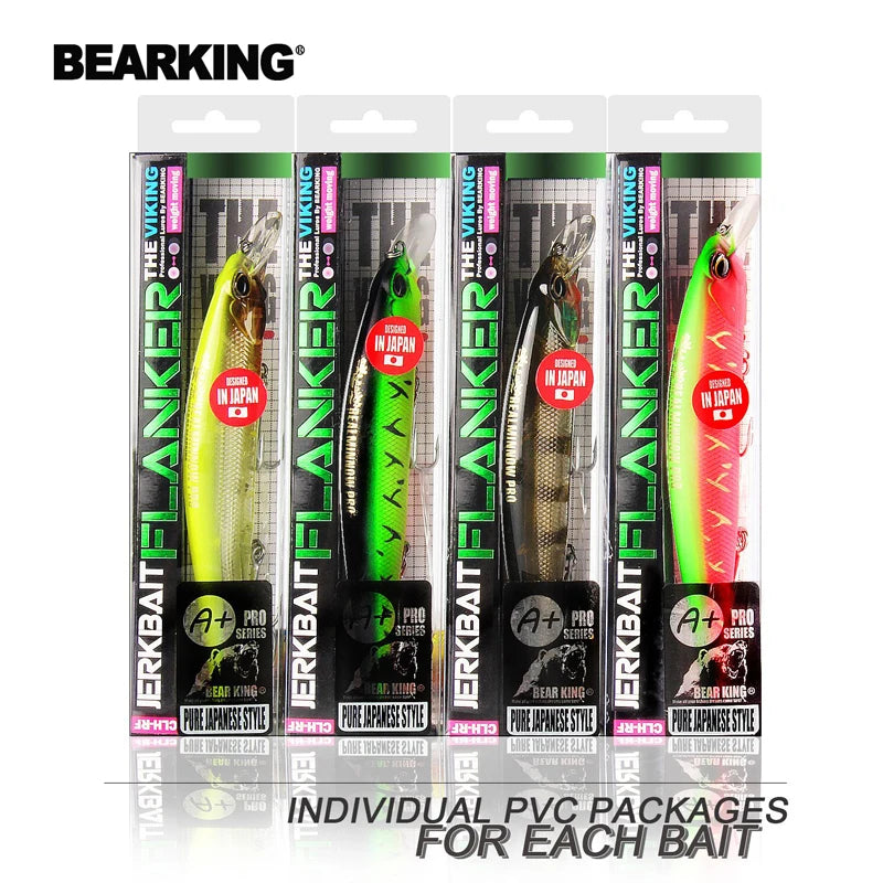 12cm 18g / 4.72in 0.63oz Jerkbait for Bass & Pike