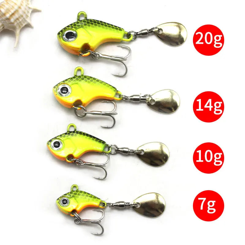 5-Piece Metal VIB Lure Set