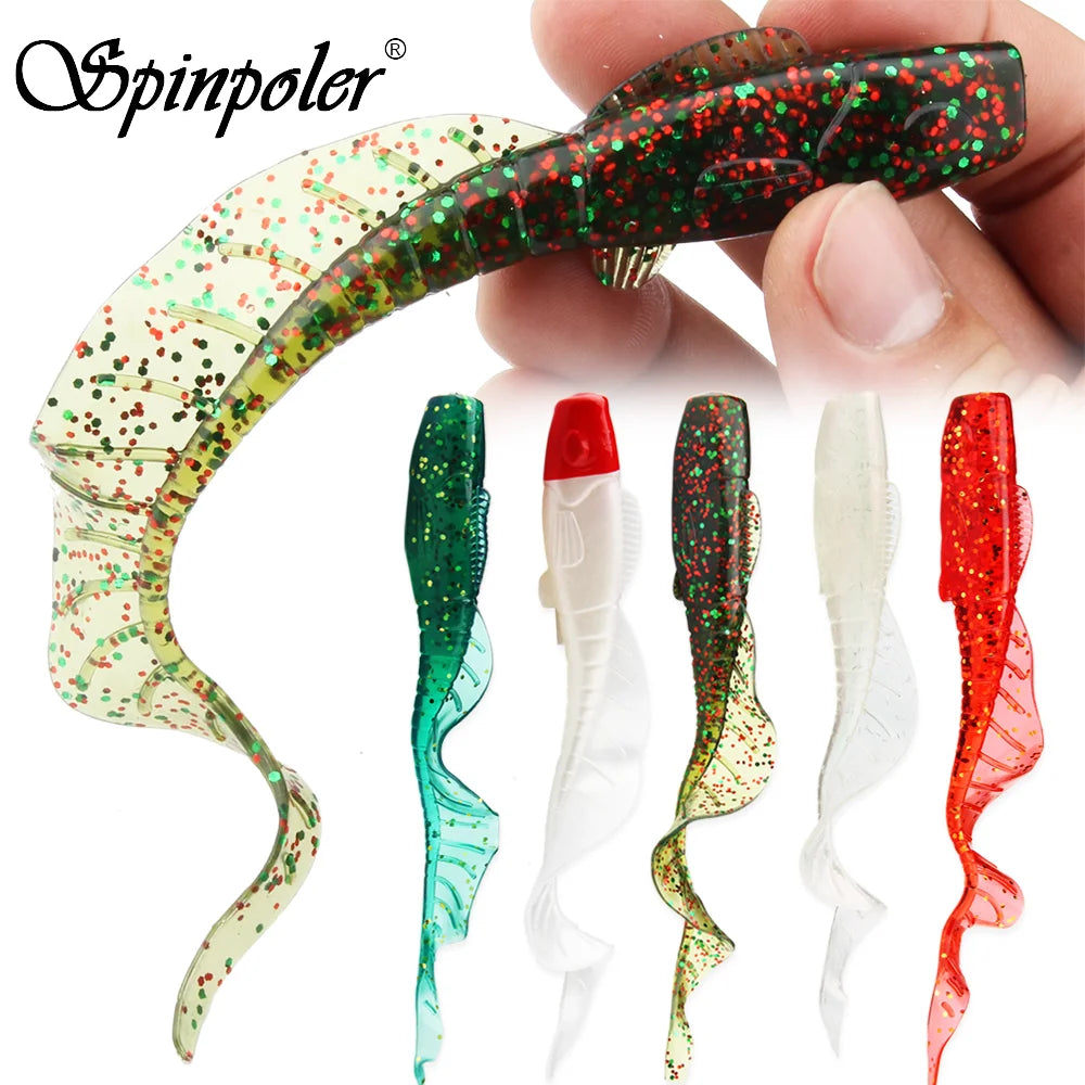 Spinpoler 16cm 3pcs Long Tail