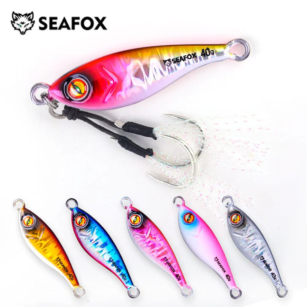Saltwater Metal Jig for Bass & Trout