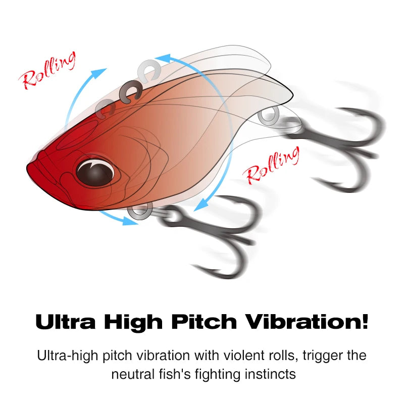 Long Casting Sinking Vibrating Lure