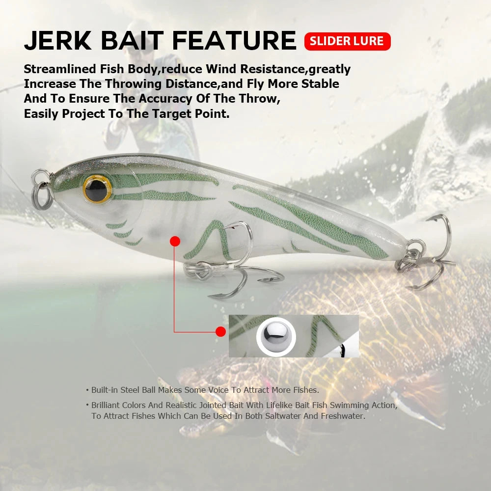 TSUYOKI Jerkbait for Pike & Walleye