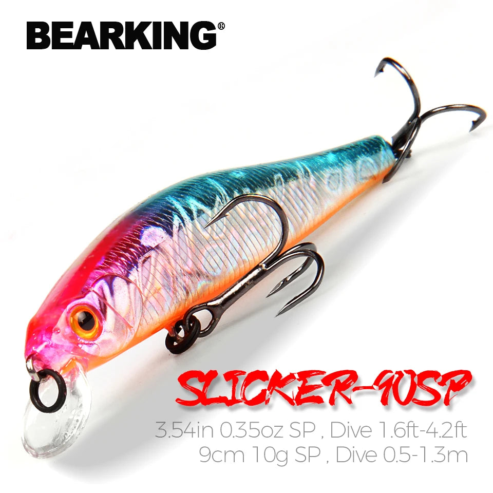 9cm / 3.54in Sinking Minnow Crankbait