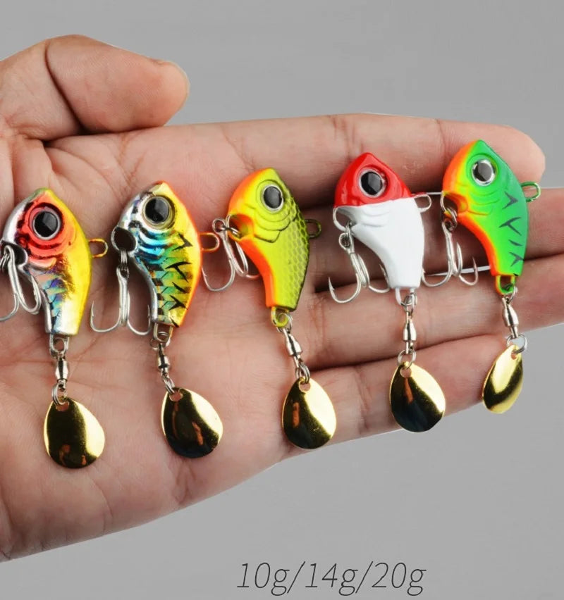 5-Piece Metal VIB Lure Set