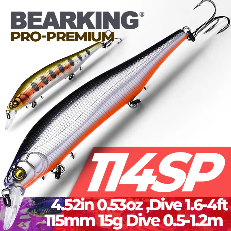 Fishing Minnow Lure 11.5cm 15g / 4.53in 0.53oz