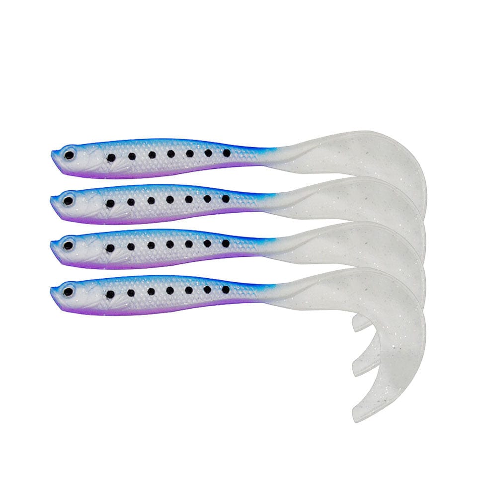 4pcs Soft Artificial Fishing Lure A7