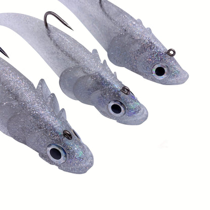 95g Lead Head Soft Swim Bait Lure