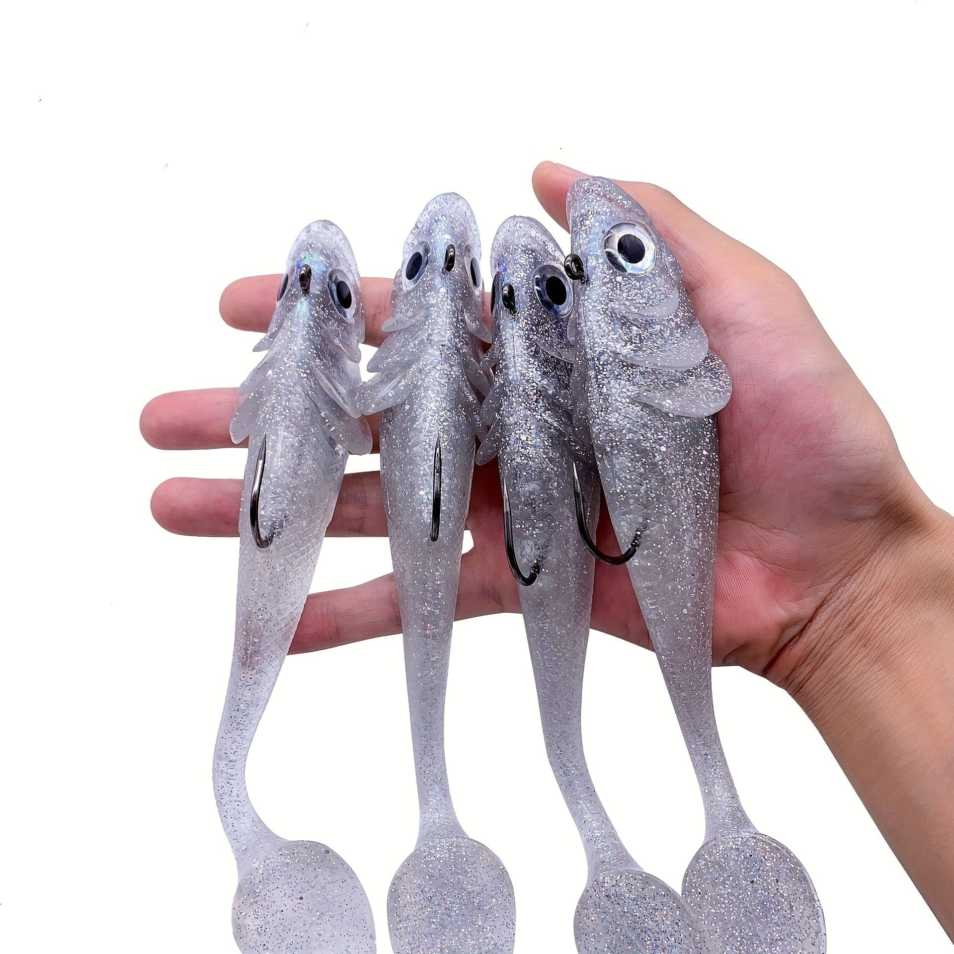 95g Lead Head Soft Swim Bait Lure