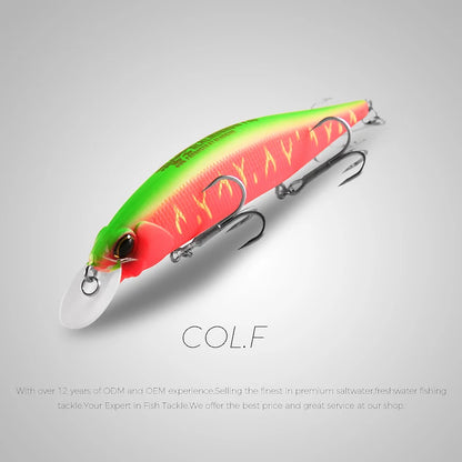 12cm 18g / 4.72in 0.63oz Jerkbait for Bass & Pike