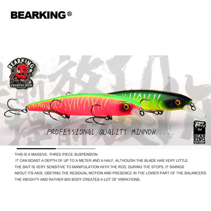 Bearking 12.8cm 23g / 5.04in 0.81oz Hard Minnow