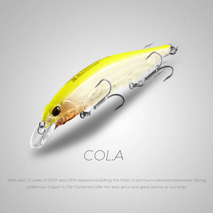 12cm 18g / 4.72in 0.63oz Jerkbait for Bass & Pike