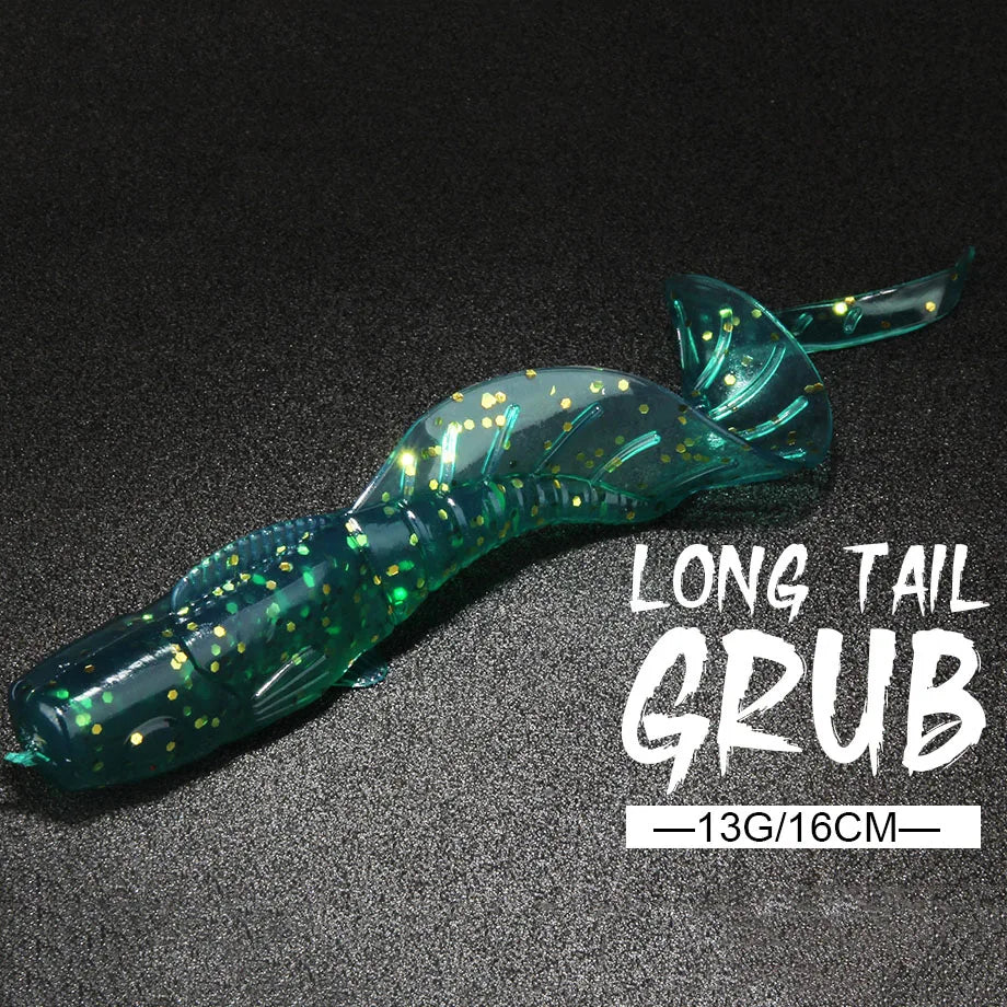 Spinpoler 16cm 3pcs Long Tail