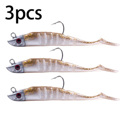 HENGJIA Jigging Head Soft Silicone Bait