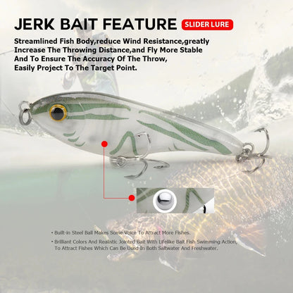 TSUYOKI Jerkbait for Pike & Walleye