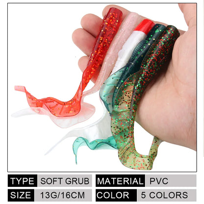 Spinpoler 16cm 3pcs Long Tail