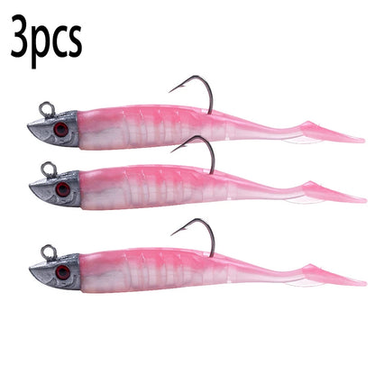 HENGJIA Jigging Head Soft Silicone Bait