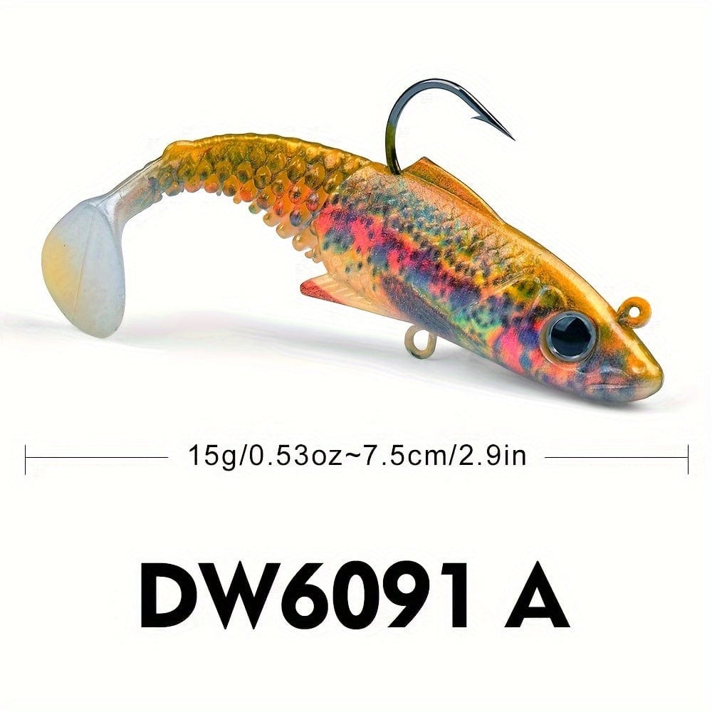 PROBEROS Soft Fishing Lure Color A / 15g/0.53oz